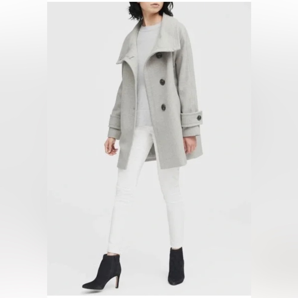 Banana Republic Wool Pea Coat